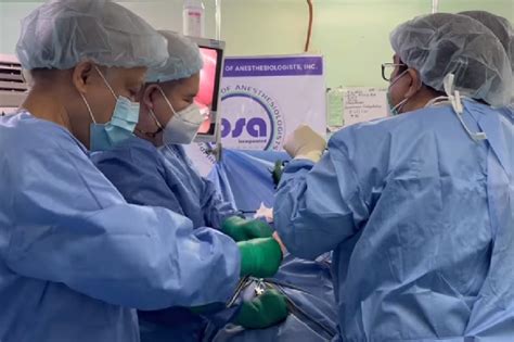 Doctors in Our Lady of Peace Hospital .